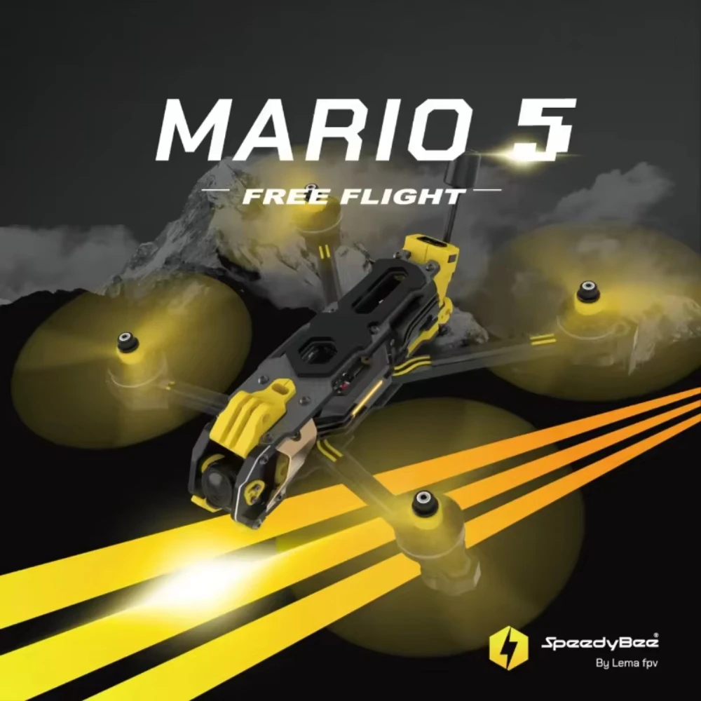 Drone Racing Frame - Комплект рамы Speedybee Mario 5 O4,